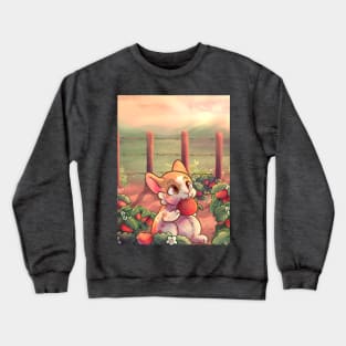 Strawberry Bunny Crewneck Sweatshirt